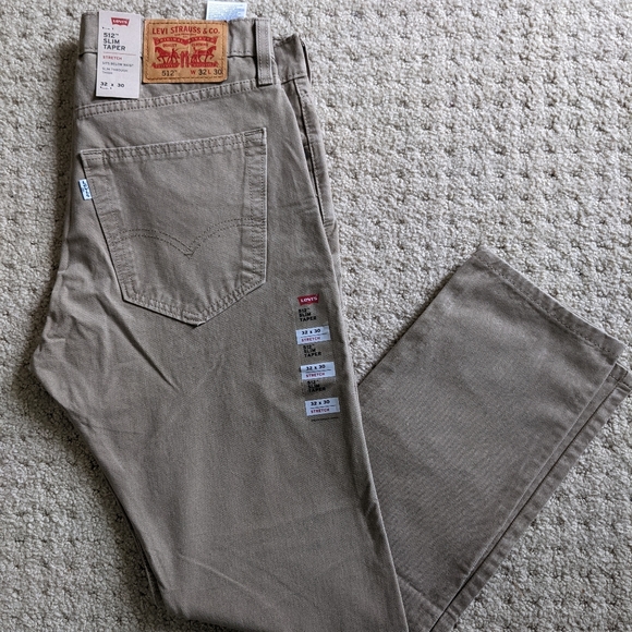 Levi's | Jeans | New With Tags Levis 52 Slim Taper Denim W32 L3 | Poshmark